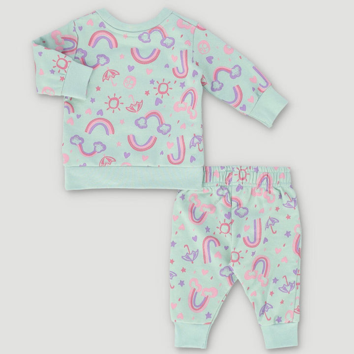 Rainbow Tracksuit - Mint