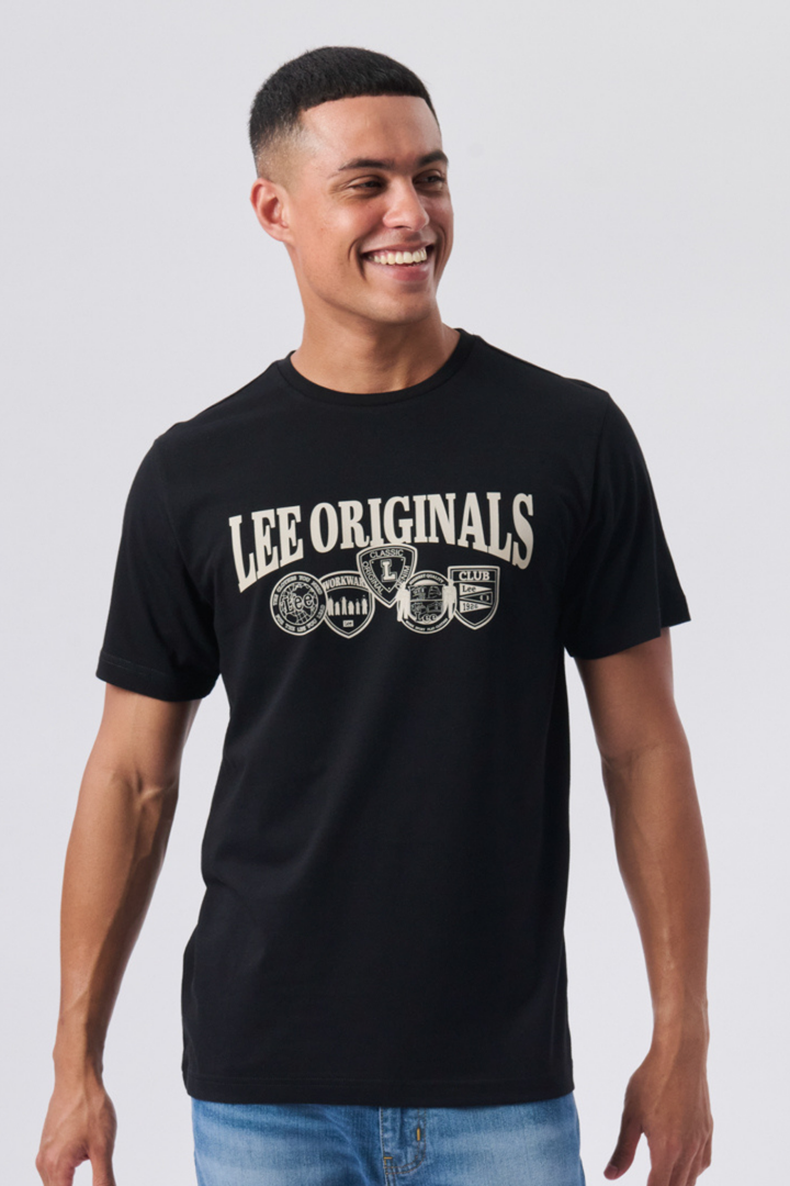 Orginal Badges Tee - Black