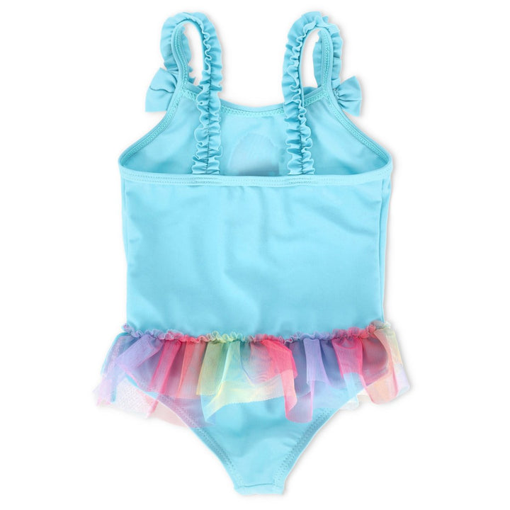 Baby Girls Ice Cream Swimsuit - Blue