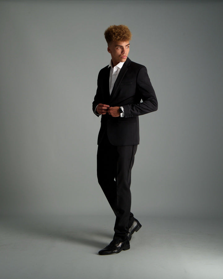 Men's Suit Trouser - Black