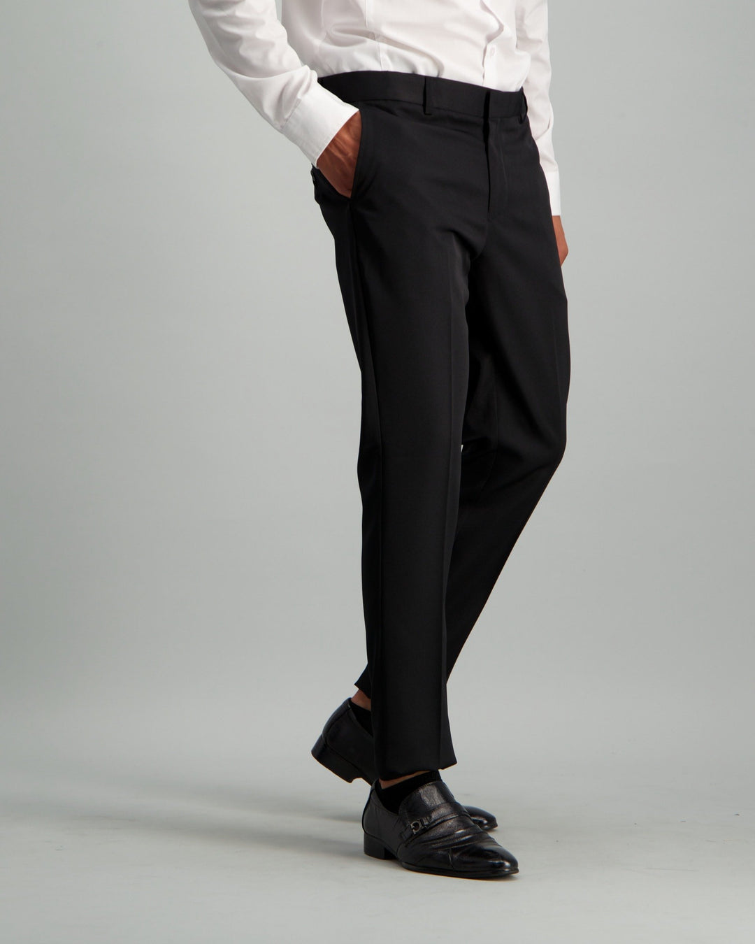 Men's Suit Trouser - Black