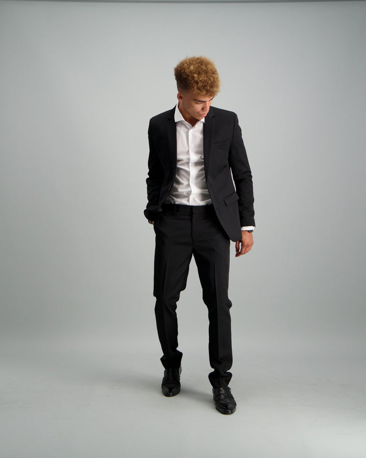 Men's Suit Jacket - Black