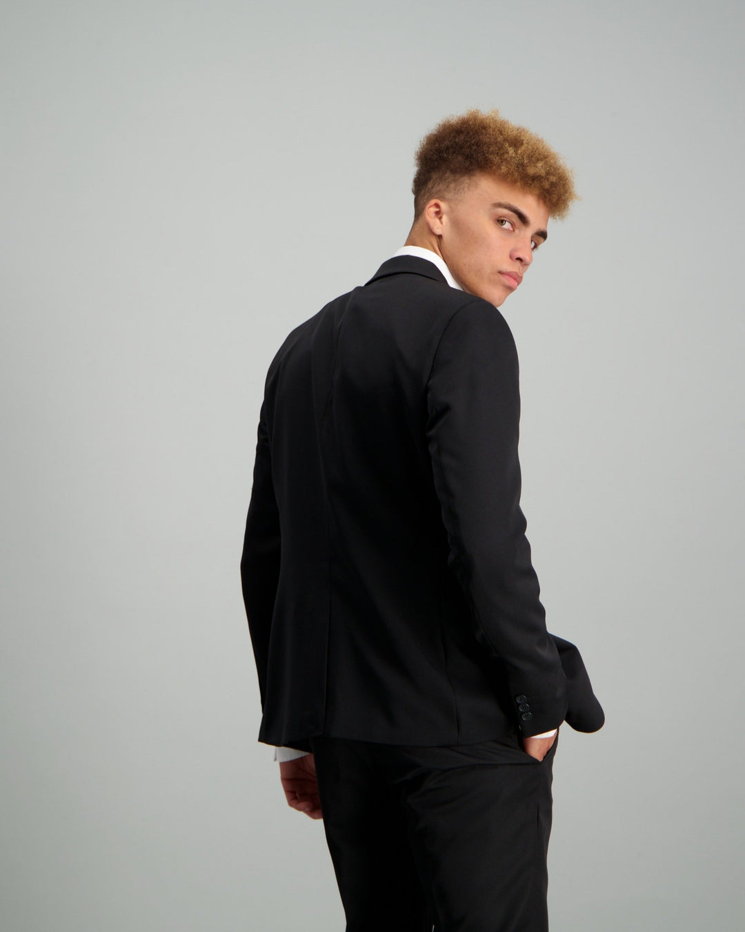 Men's Suit Jacket - Black