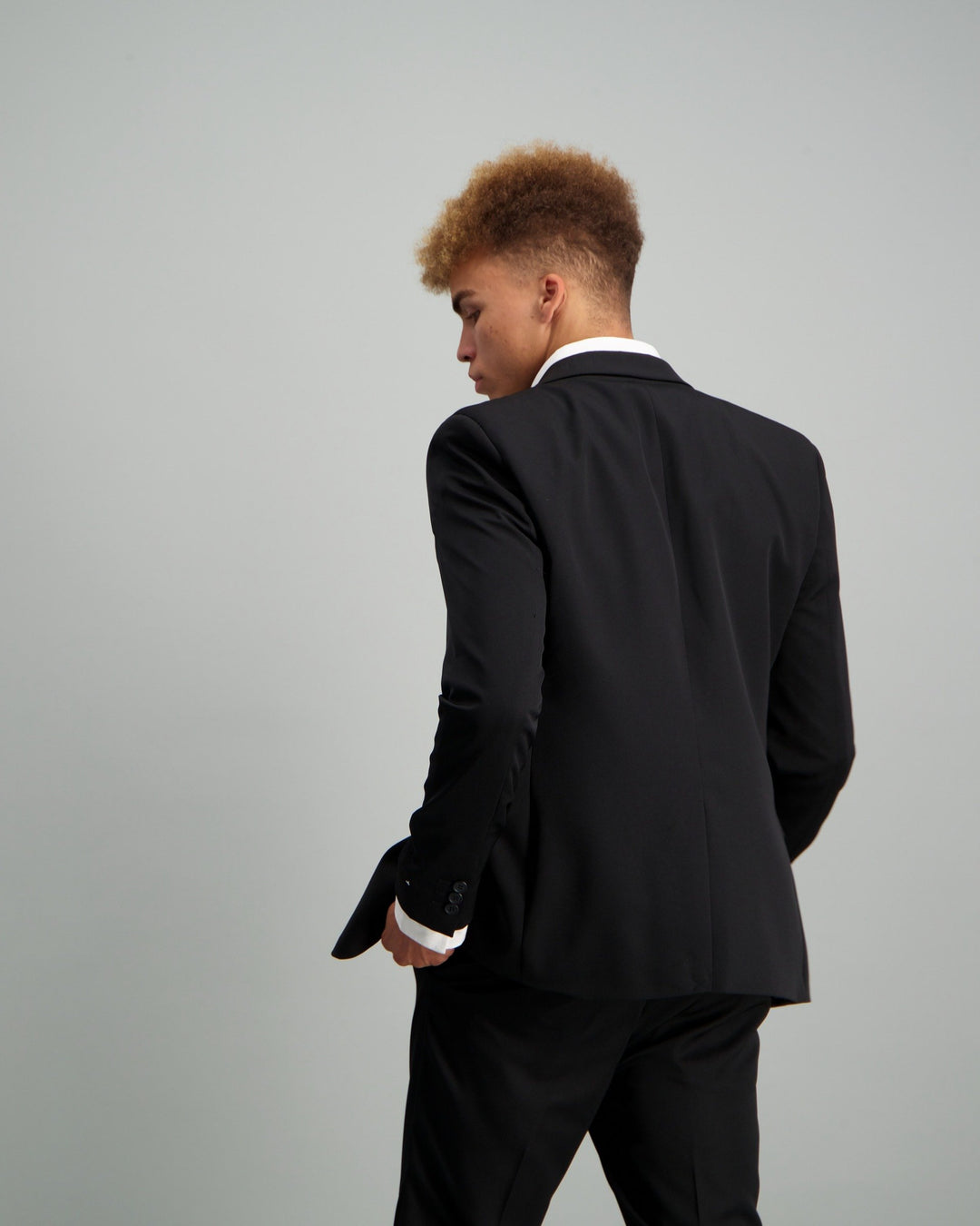 Men's Suit Jacket - Black