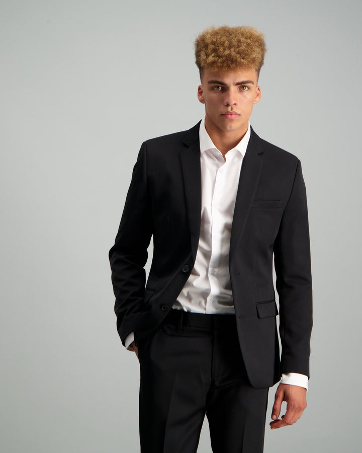 Men's Suit Jacket - Black
