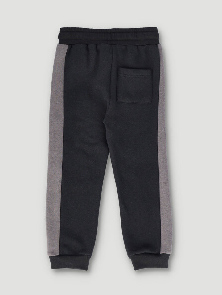 Pre-Boys Spiderman Jogger Face Brushed - Black