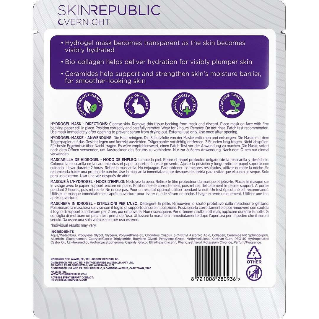Bio-Collagen Hydrogel Mask