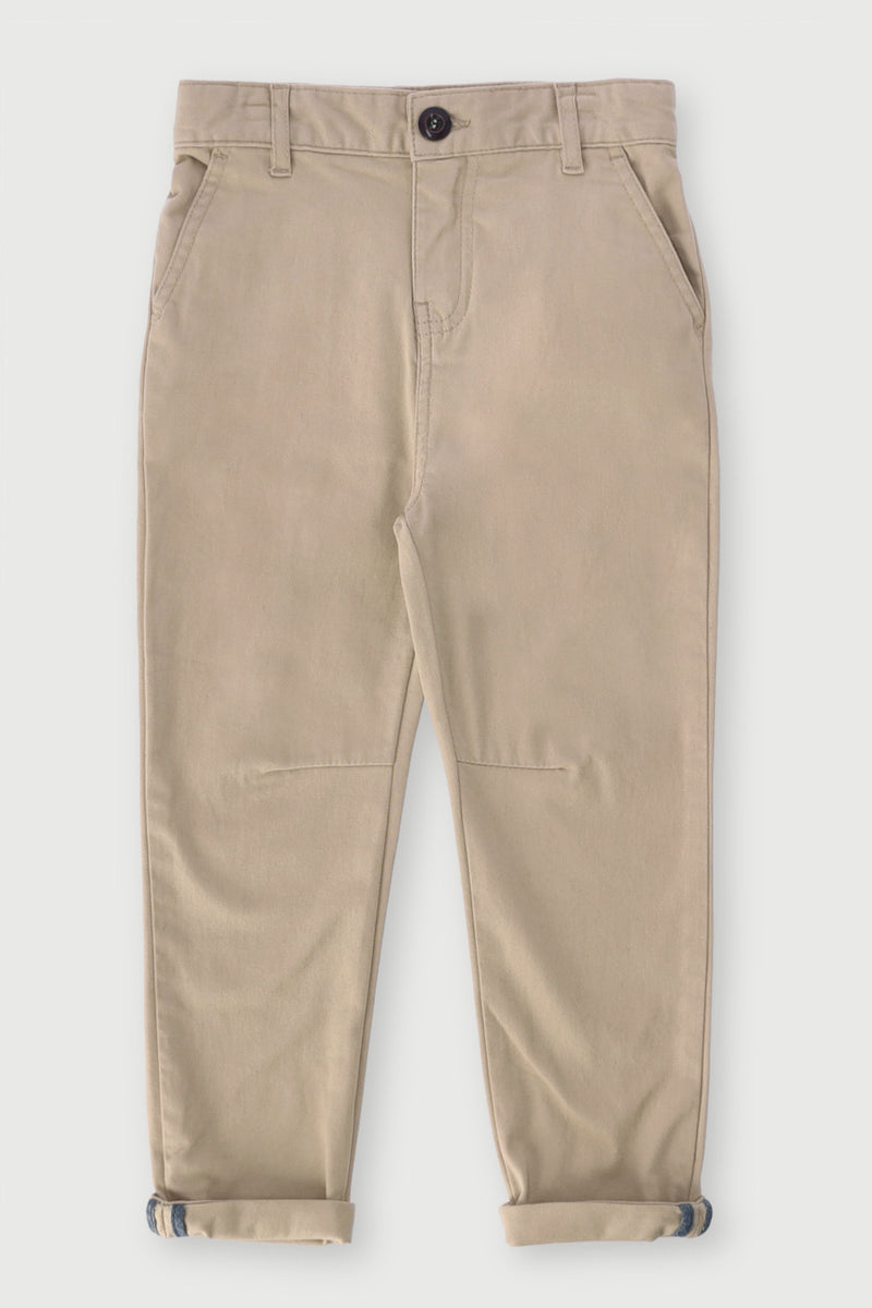 Pre-Boys Chino Pants - Beige