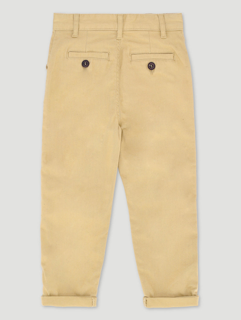 Pre-Boys Chino Pants - Beige