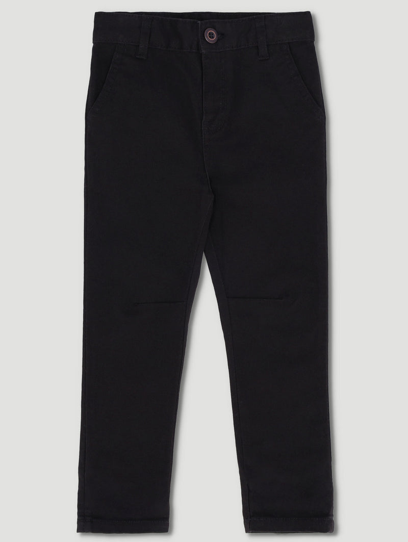 Pre-Boys Chino Pants - Black