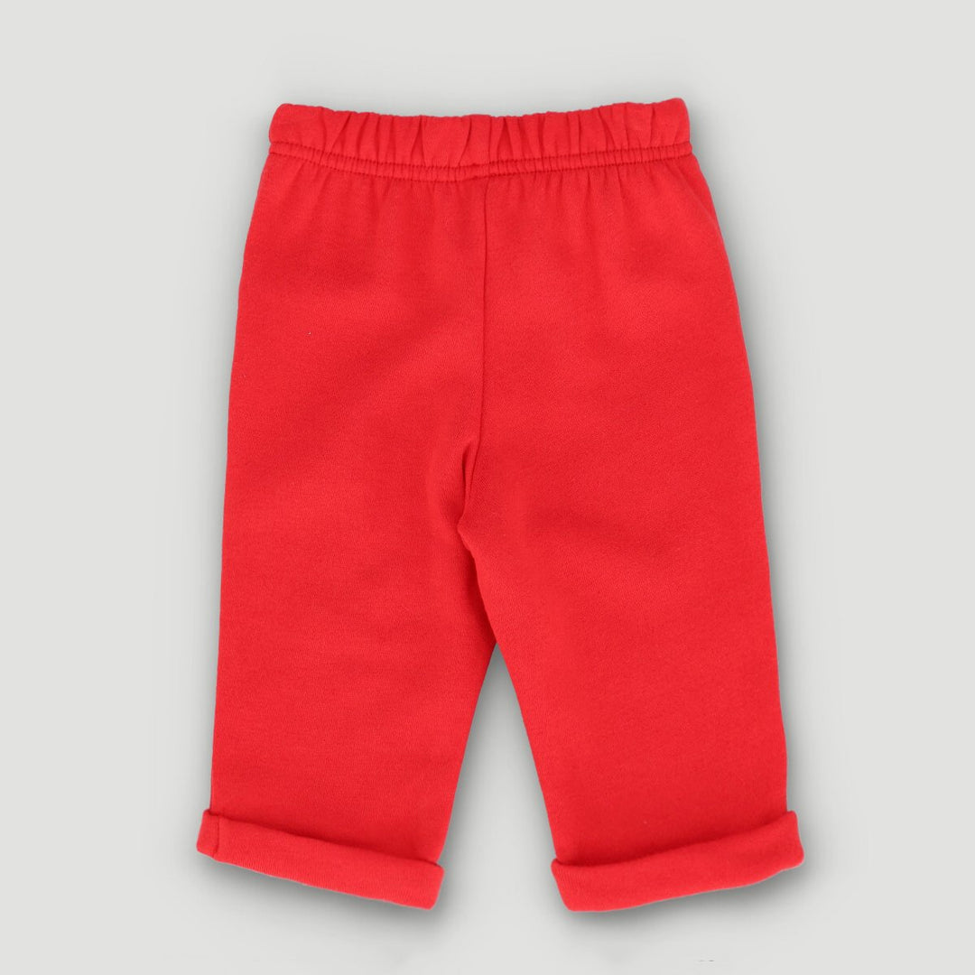 Minnie Fleece Bottoms - Red
