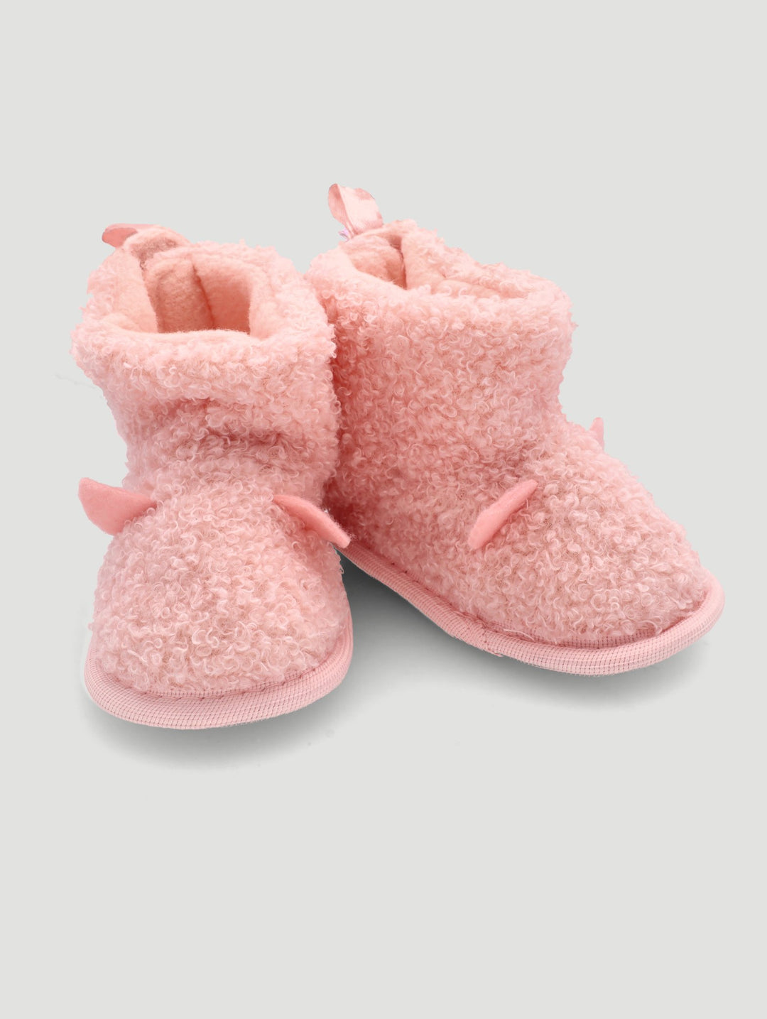 Sherpa Boot Slipper - Pink