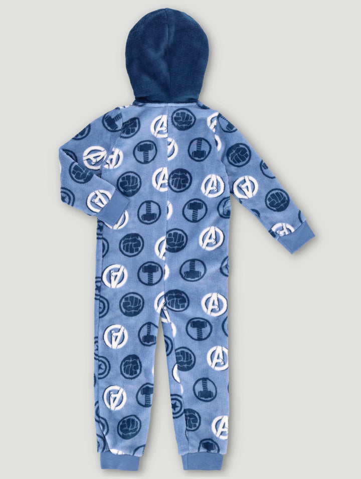 Boys Avengers Onesie - Blue
