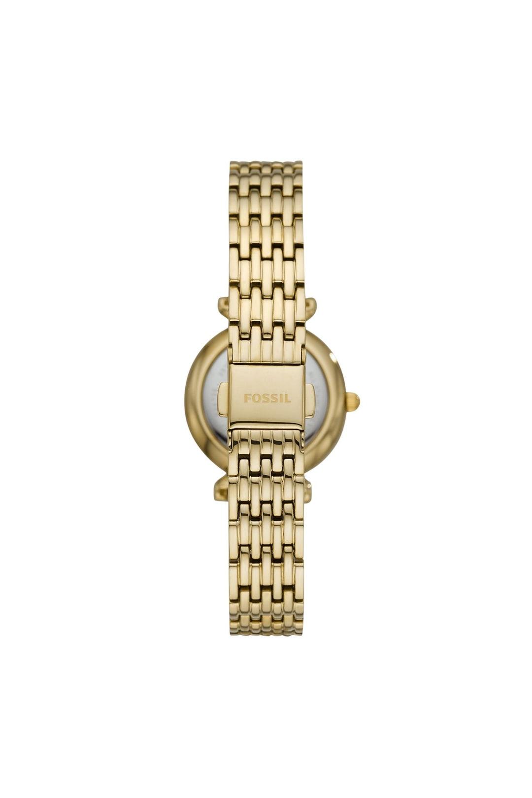 Ladies Carlie Mini 28mm Three-Hand Gold-Tone Stainless Steel Watch