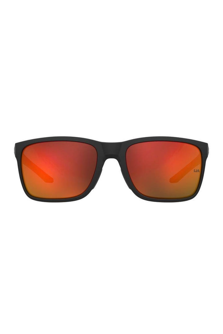 Rimmed Rectangle Sunglasses - Black