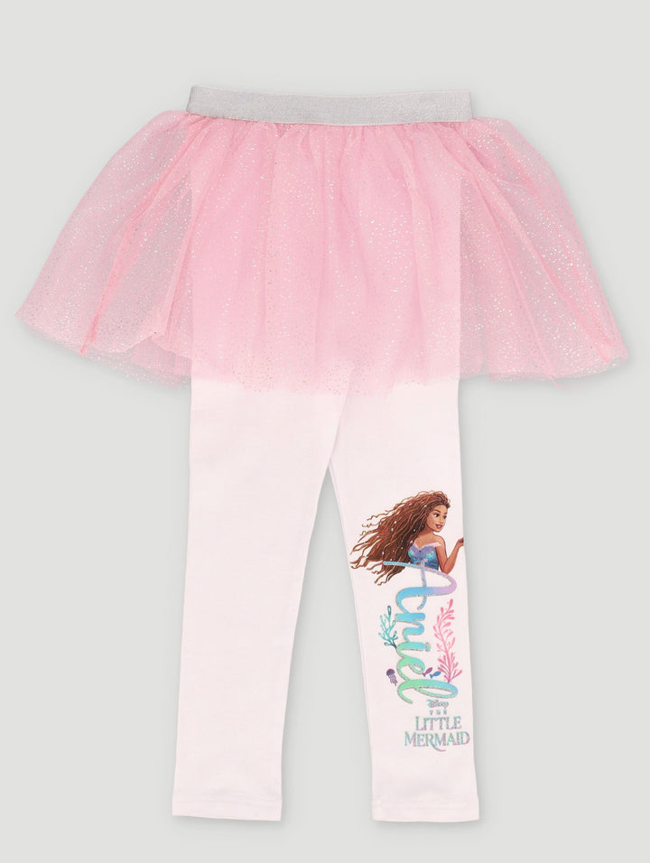 Pre-Girls Little Mermaid Tulle Skegging - Pink