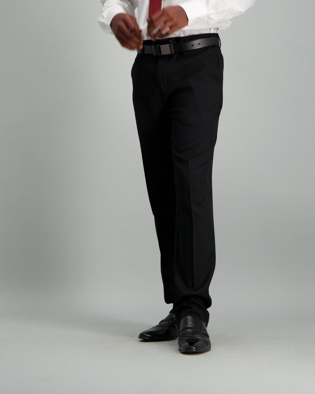 Men's Slim Fit Suit Trouser - Black