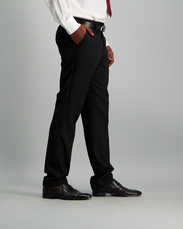 Men's Slim Fit Suit Trouser - Black