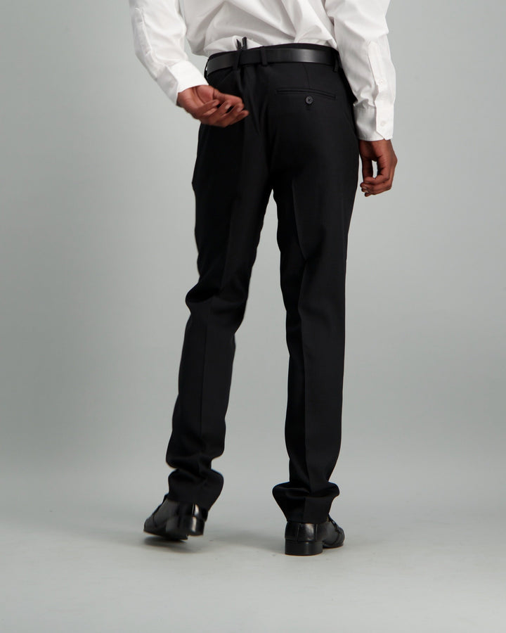 Men's Slim Fit Suit Trouser - Black