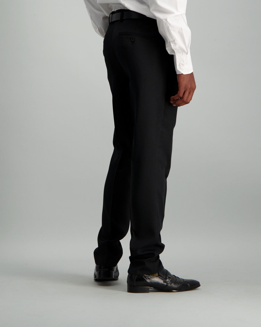 Men's Slim Fit Suit Trouser - Black