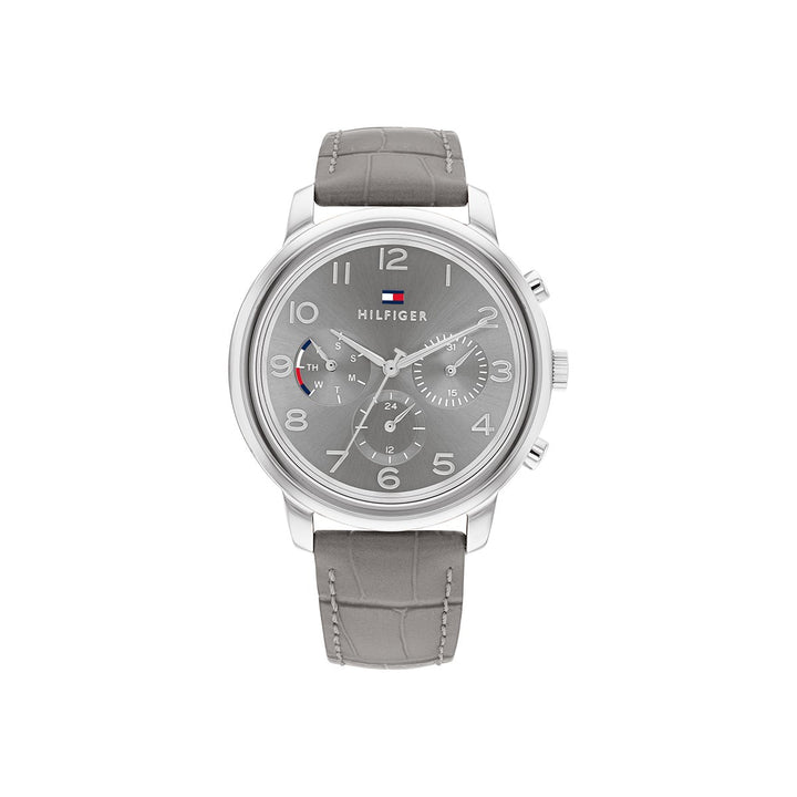Isabel 38mm Watch With Grey Calfskin Strap