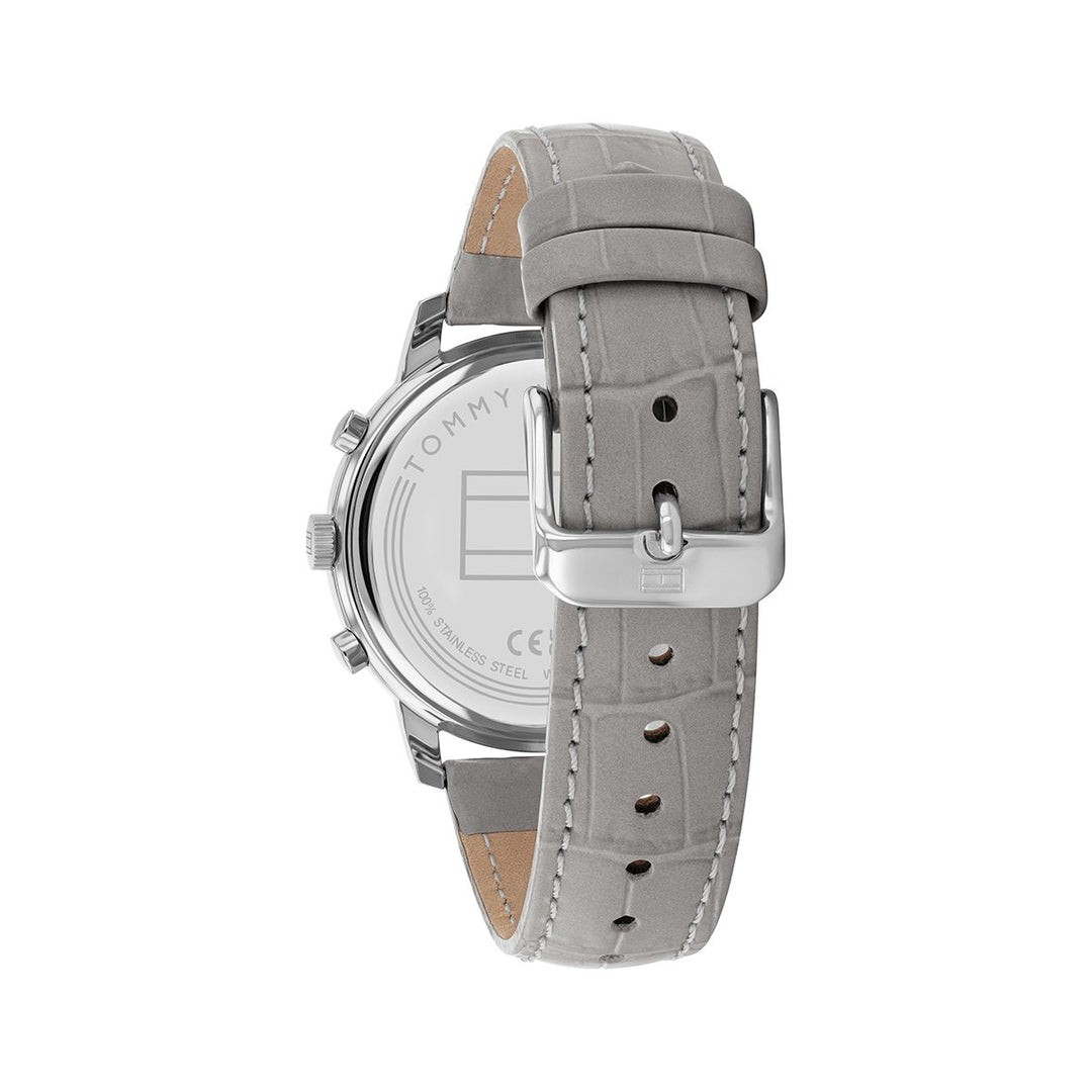 Isabel 38mm Watch With Grey Calfskin Strap