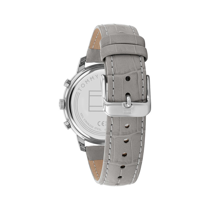 Isabel 38mm Watch With Grey Calfskin Strap