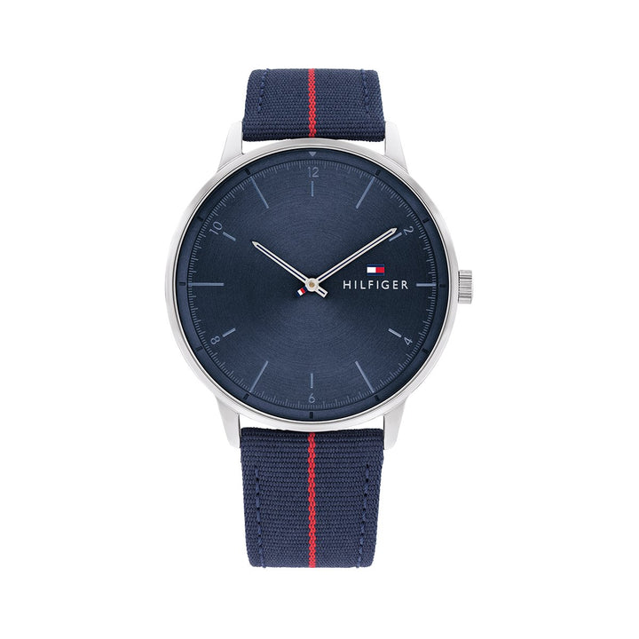 Hendrix 43Mm Watch Case With Navy Dial And Navy Nylon Strap