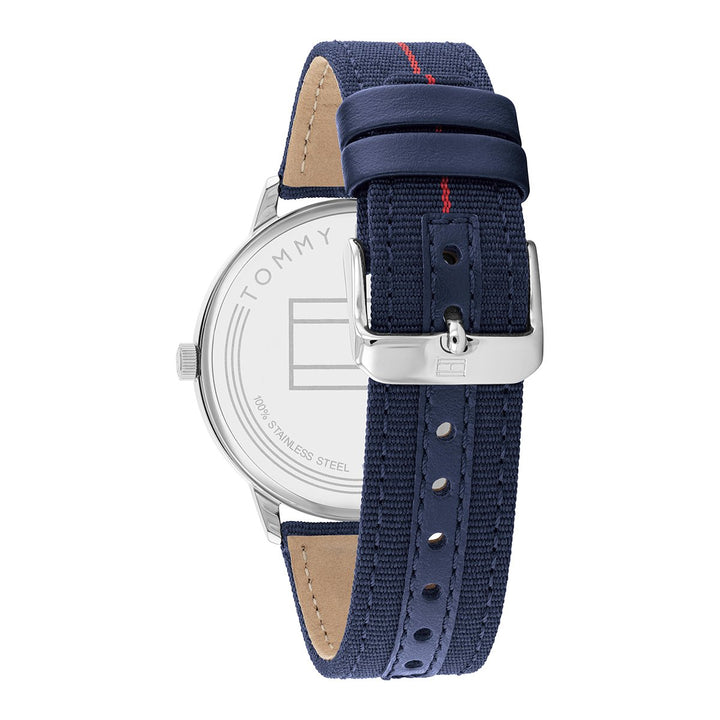 Hendrix 43Mm Watch Case With Navy Dial And Navy Nylon Strap