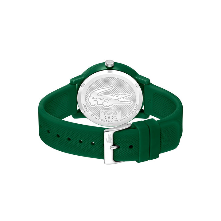 Lacoste Green Watch Case And Green Silicone Strap