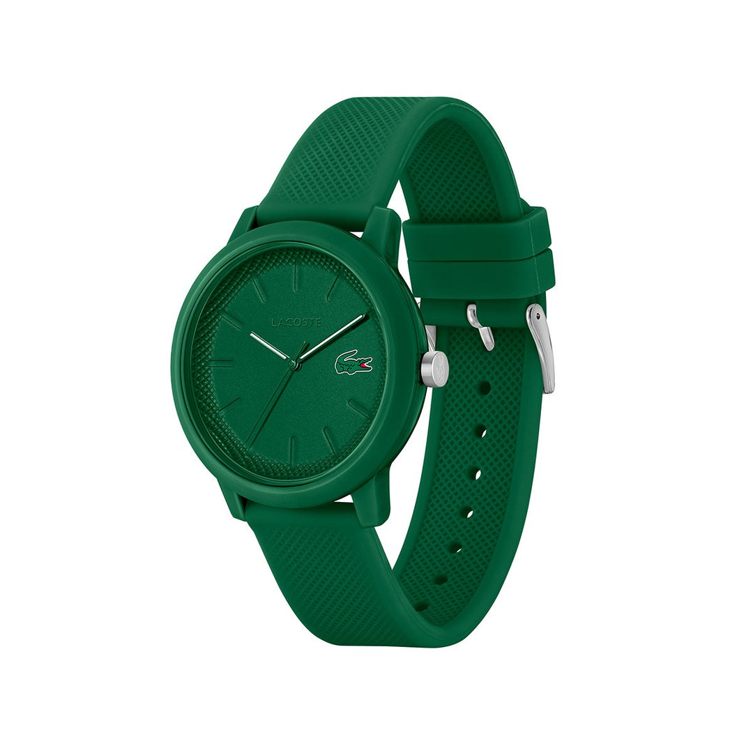 Lacoste Green Watch Case And Green Silicone Strap