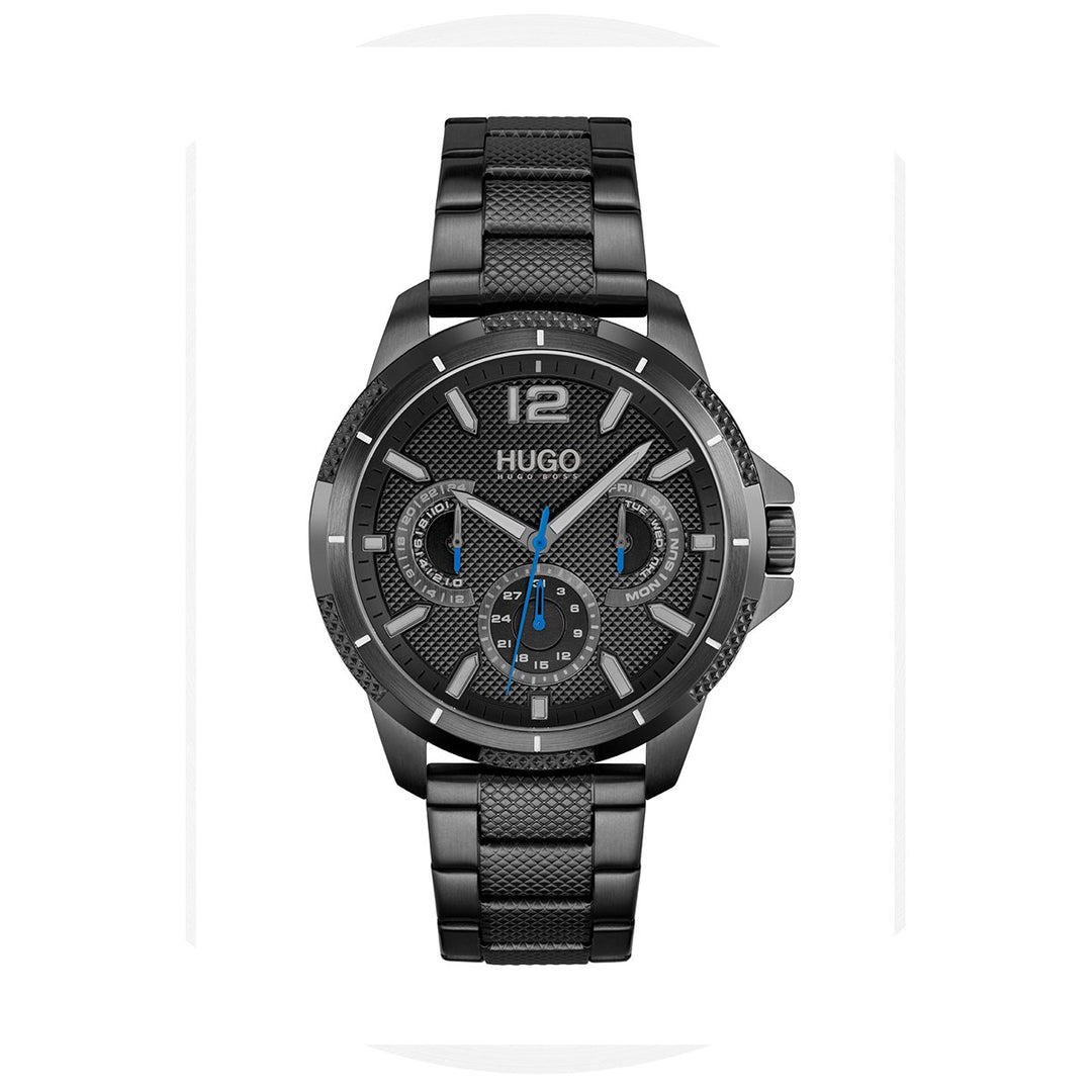 46mm Sports Watch And Black Dial