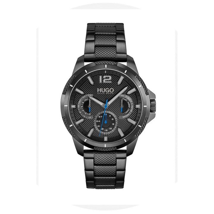 46mm Sports Watch And Black Dial