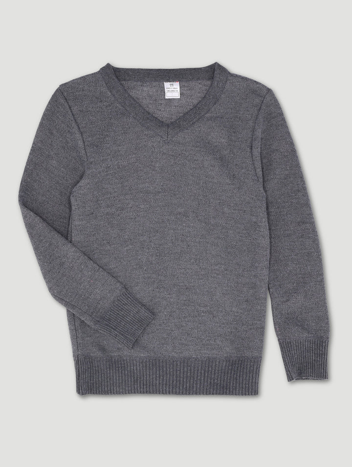 Long Sleeve School Jersey - Charcoal Grey