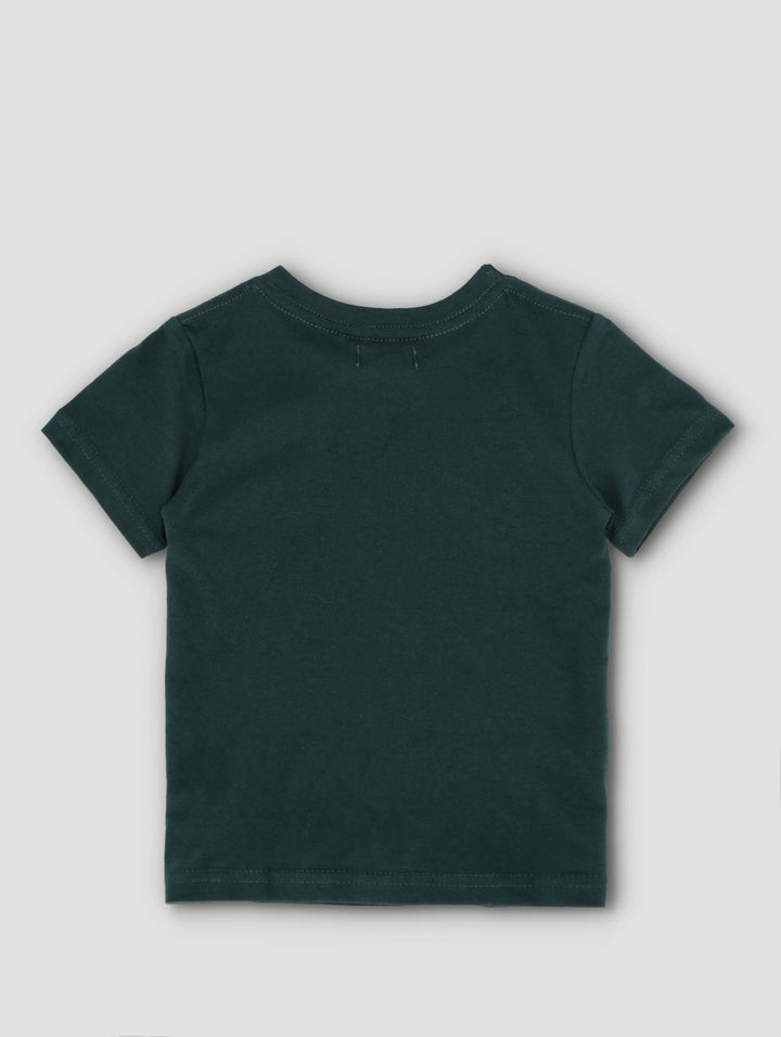 Pre-Boys Springbok Tee - Dark Green