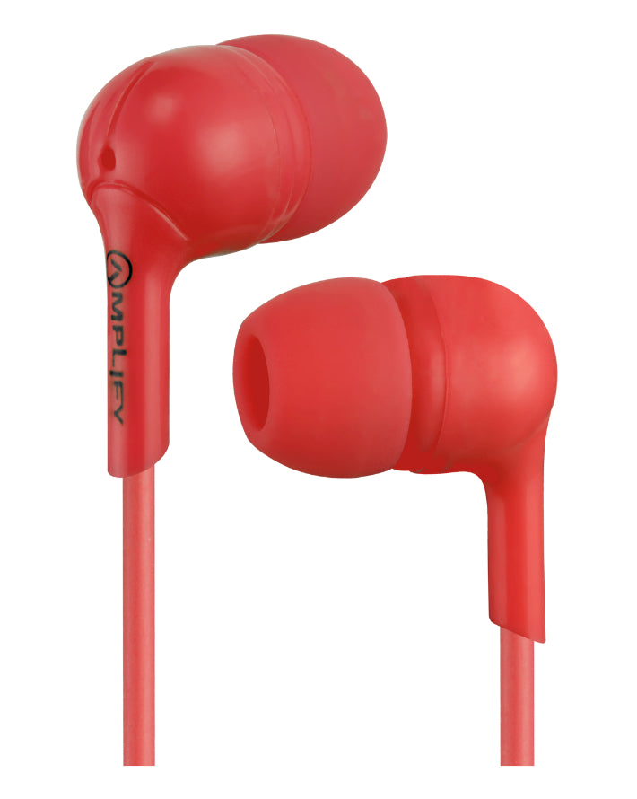 Jazz Series Earphones Red + Pink