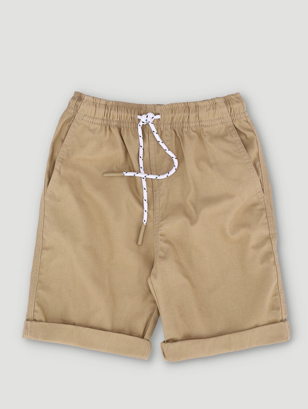 Pre-Boys Roll Up Short - Khaki