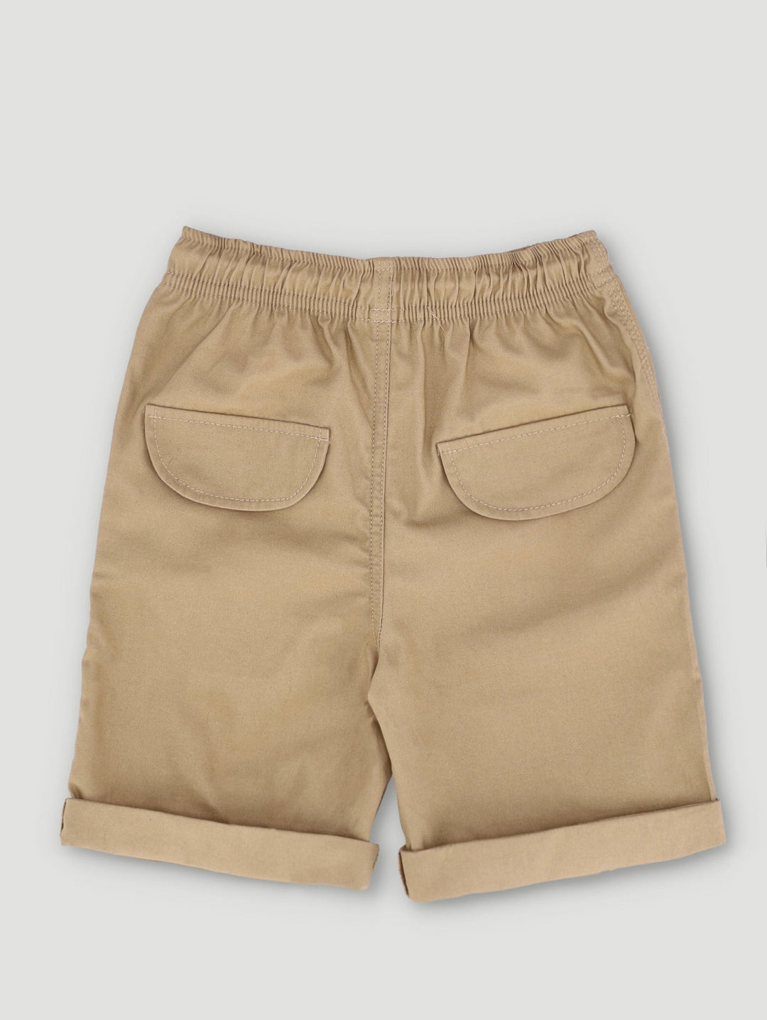 Pre-Boys Roll Up Short - Khaki