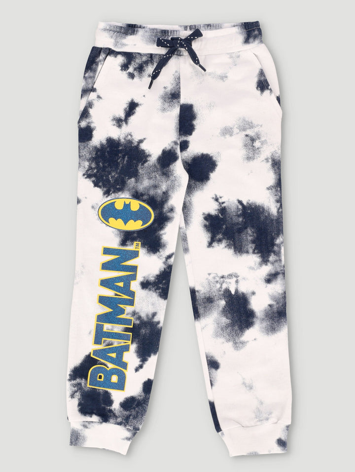Pre-Boys Batman Tie Dye Jogger - Navy