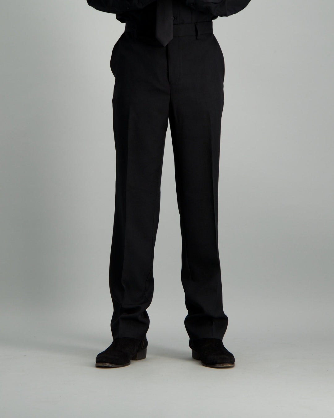 Men's Regular Fit Suit Trouser - Black