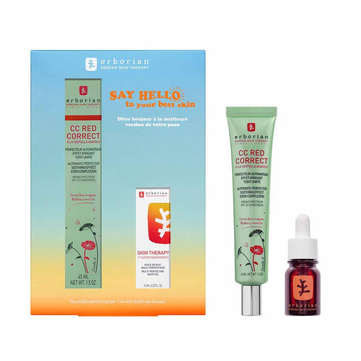 Skin Therapy and CC Red Correct Duo