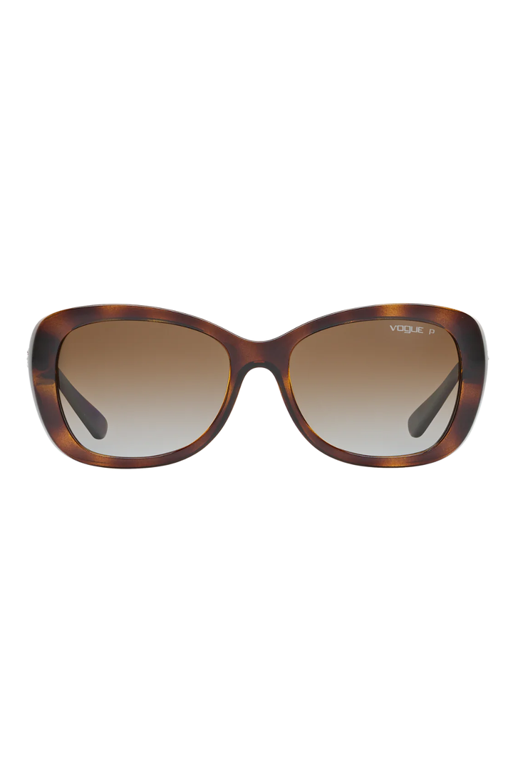 Vogue Brown Gradient Polarized Sunglasses
