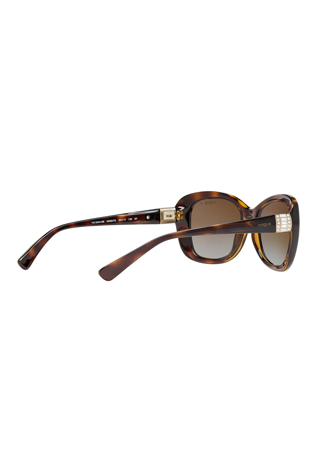 Vogue Brown Gradient Polarized Sunglasses