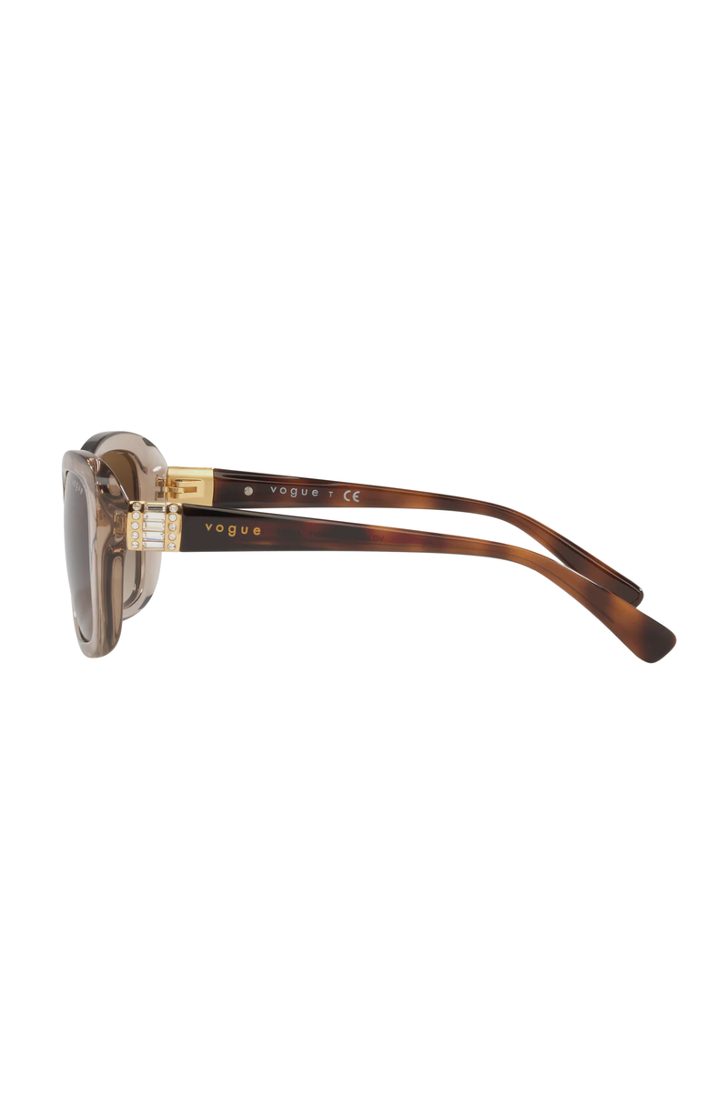 Vogue Brown Gradient Sunglasses