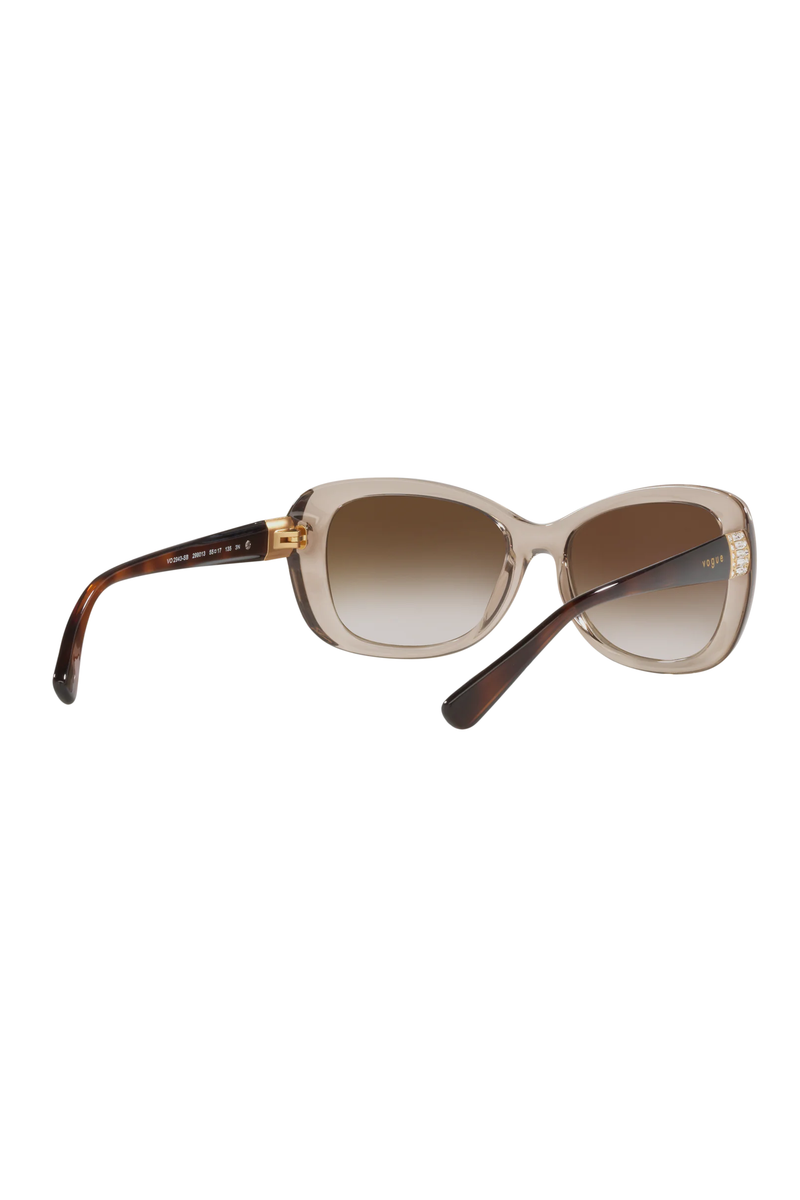 Vogue Brown Gradient Sunglasses