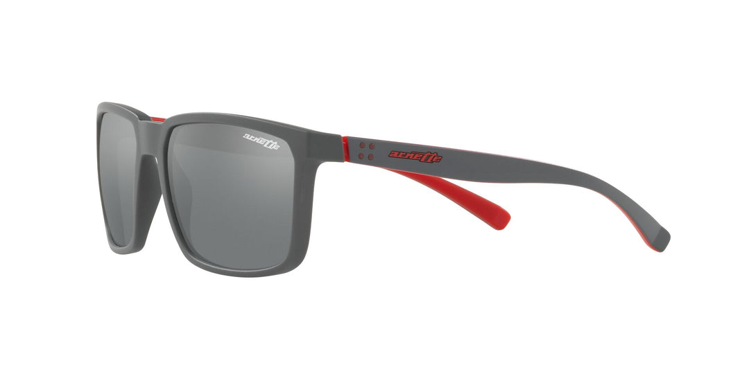 Arnette Stripe Grey Mirror Silver Sunglasses