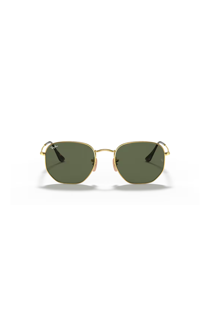 Ray-Ban Hexagonal Green Sunglasses