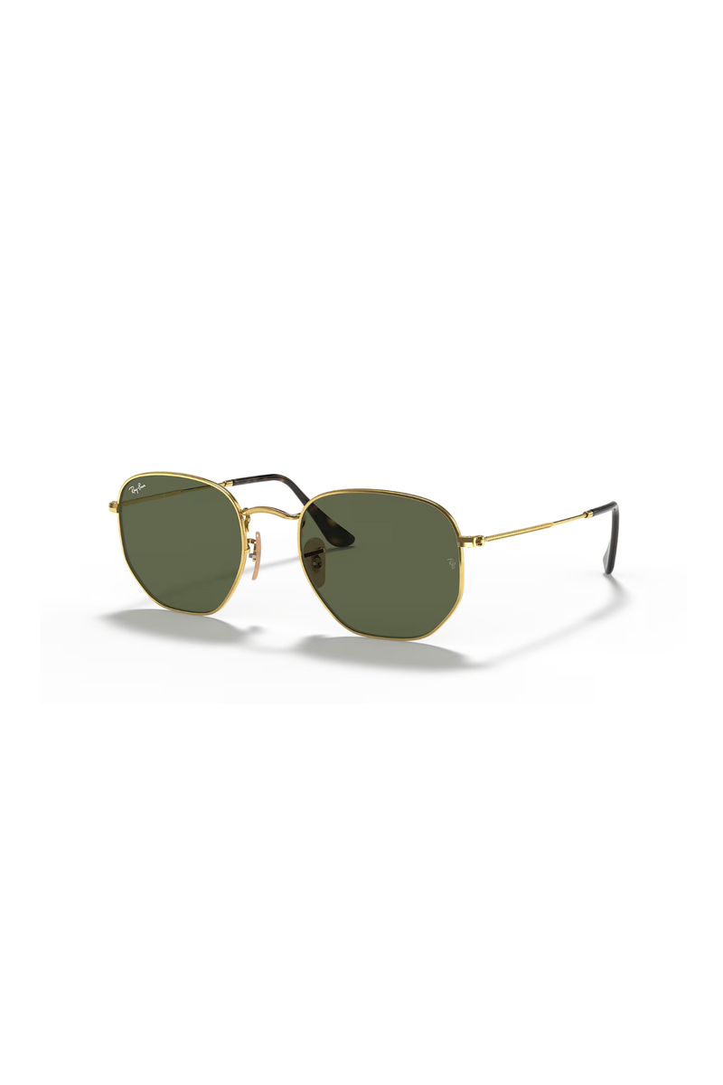 Ray-Ban Hexagonal Green Sunglasses
