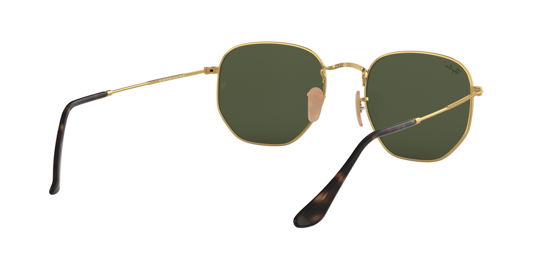 Ray-Ban Hexagonal Green Sunglasses