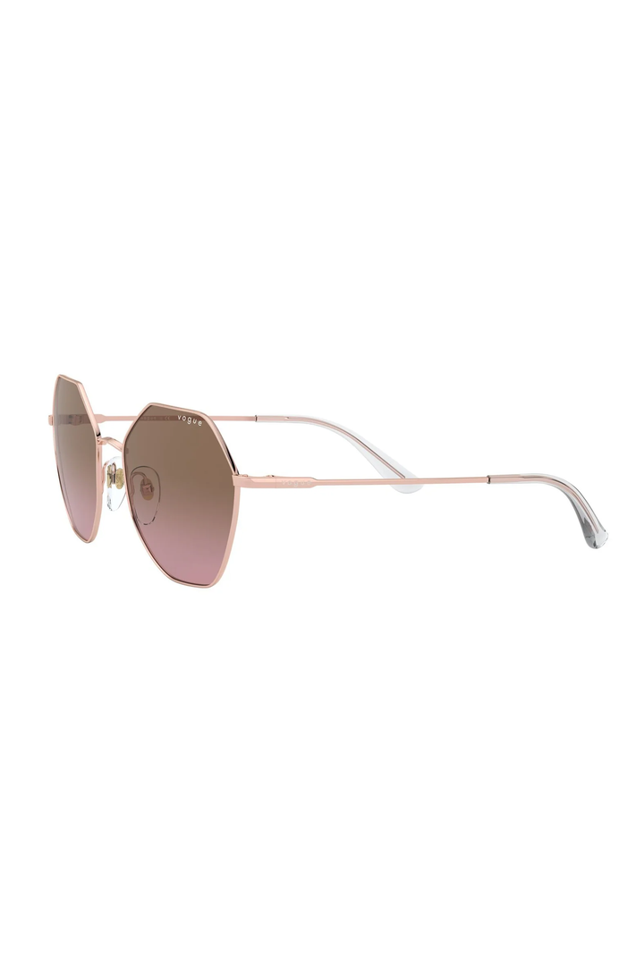 Vogue Pink Gradient Brown Sunglasses